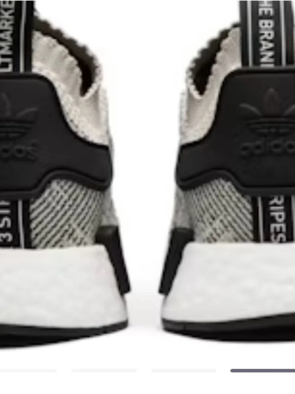 Adidas Boost NMD R1 Primeknit Sesame Black Size 9 Rare